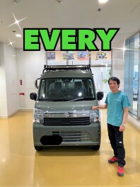 エブリイ納車させていただきました